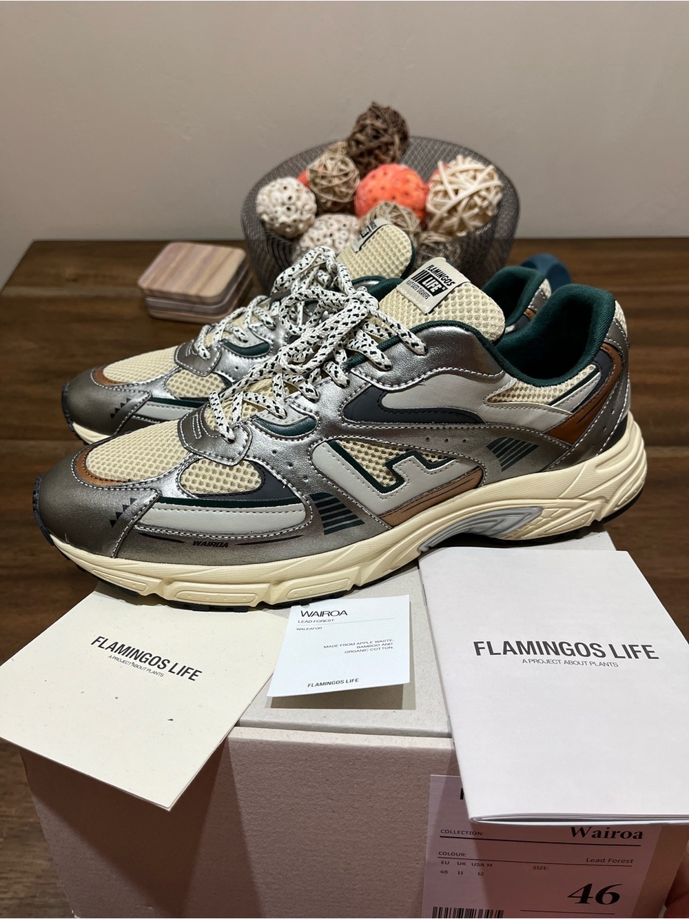 Flamingos Life Wairoa Retro Mesh Running Sneaker SZ 12